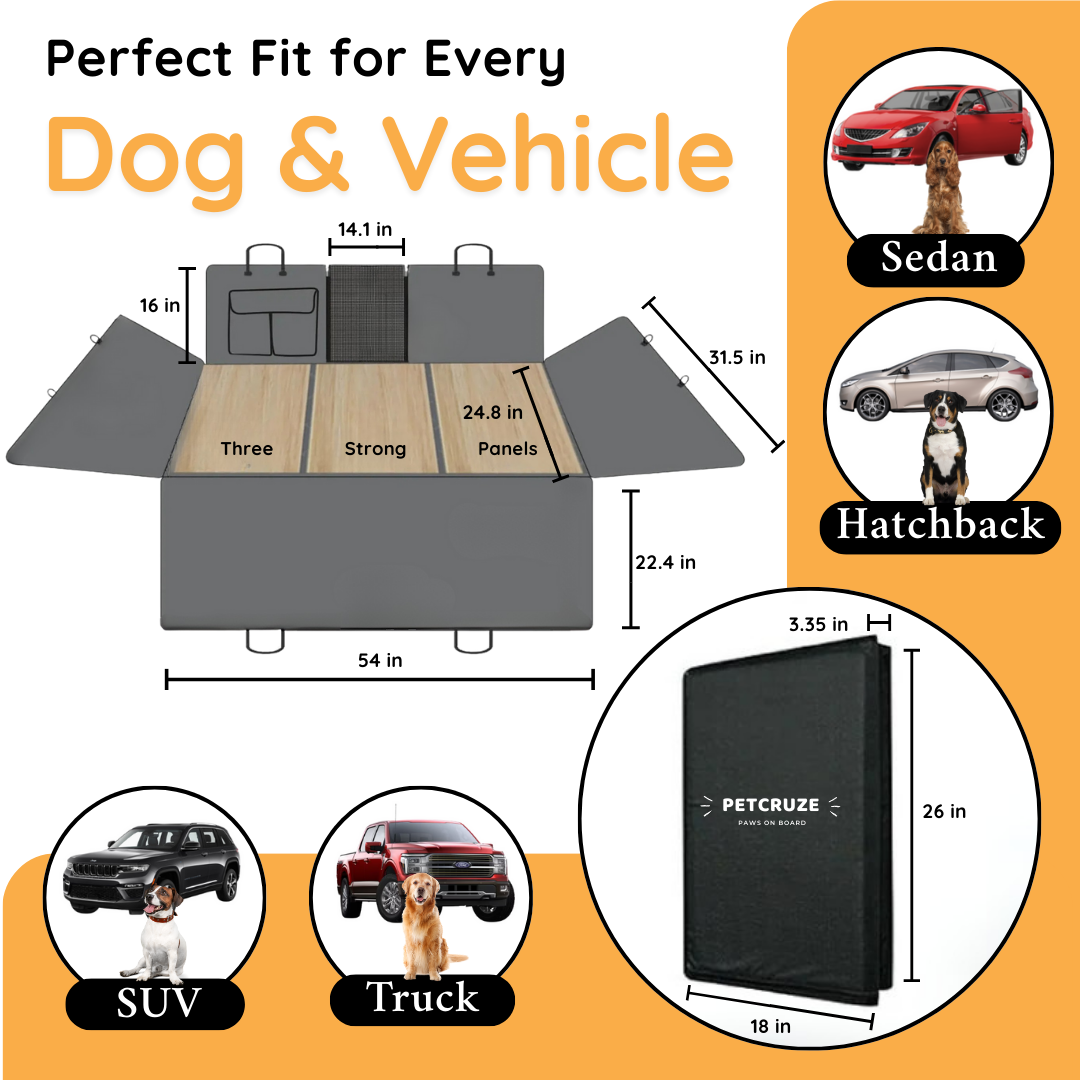 Backseat Extender - Black