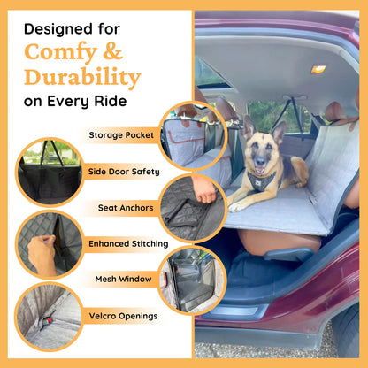 The Backseat Extender - Grey - PetCruze
